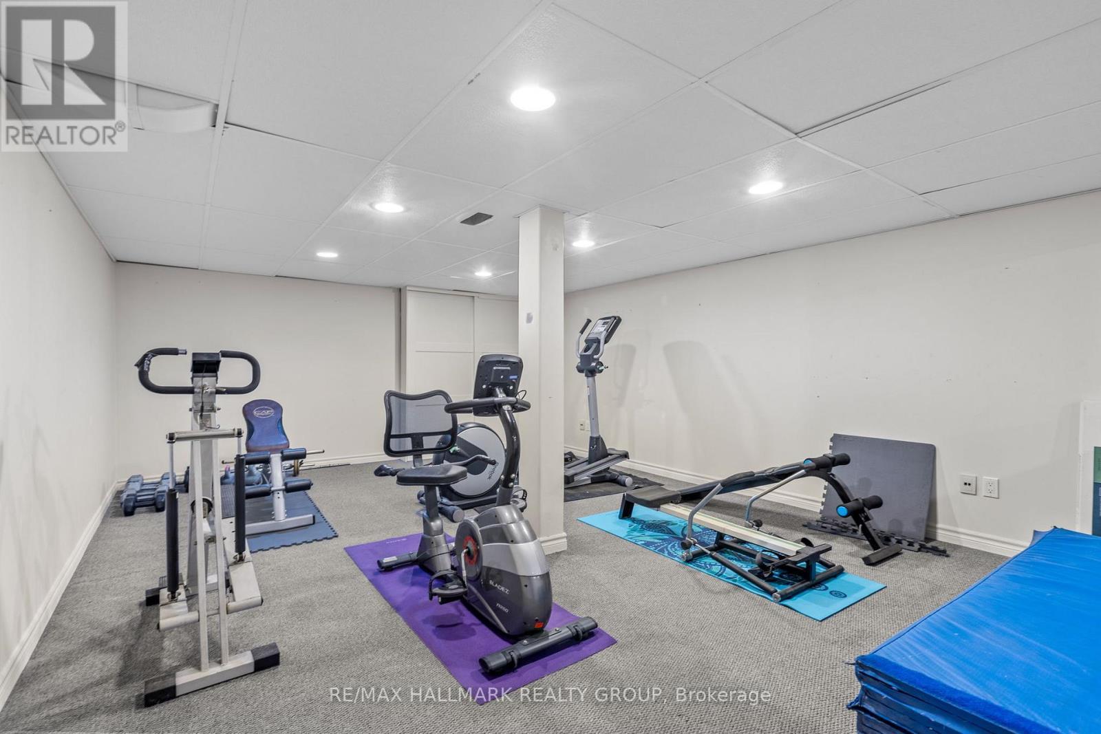 520 David Manchester Road, Ottawa, ON - Indoor Photo Showing Gym Room