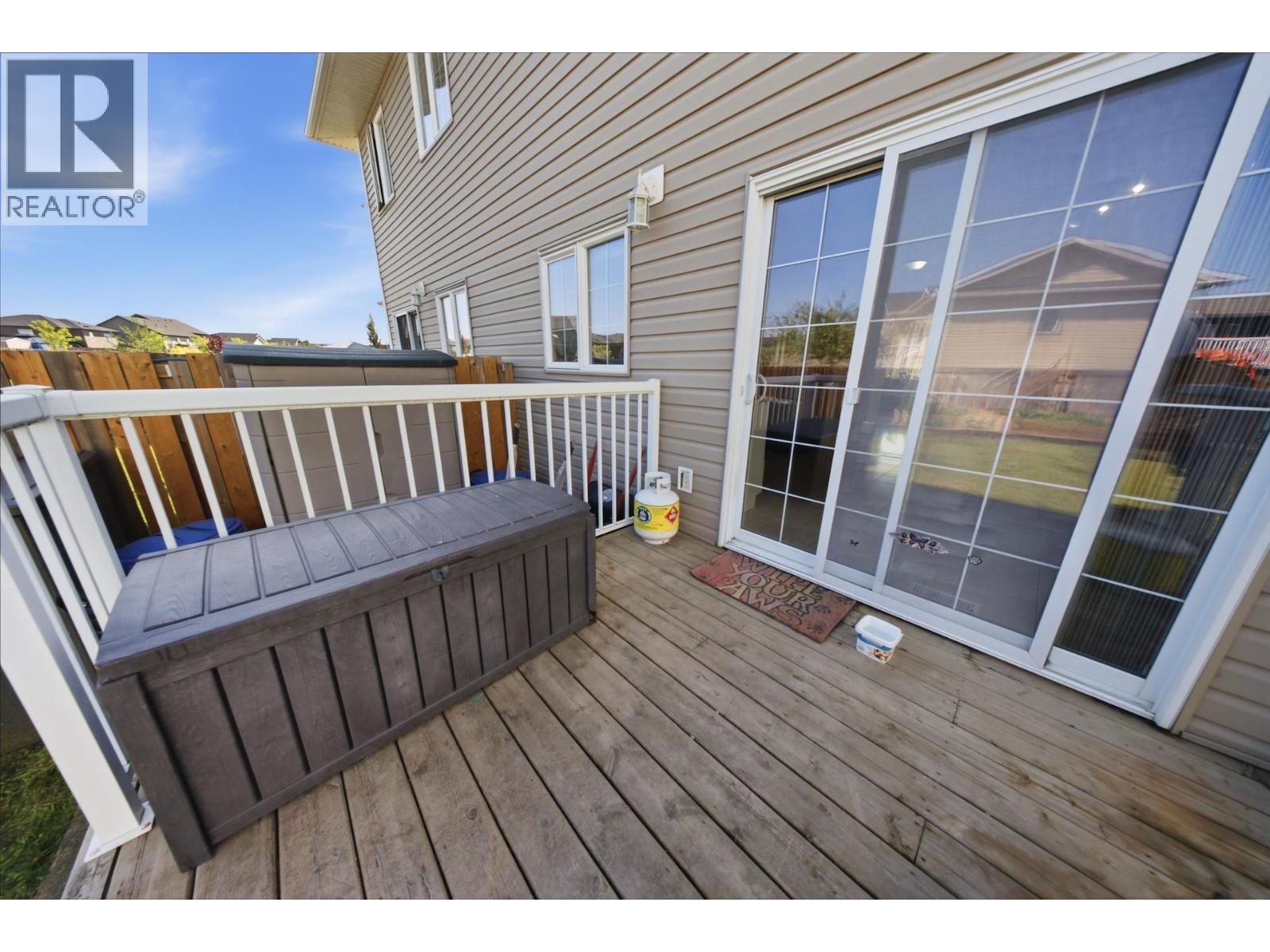 8406 86 Avenue, Fort St. John, BC - Outdoor With Deck Patio Veranda With Exterior