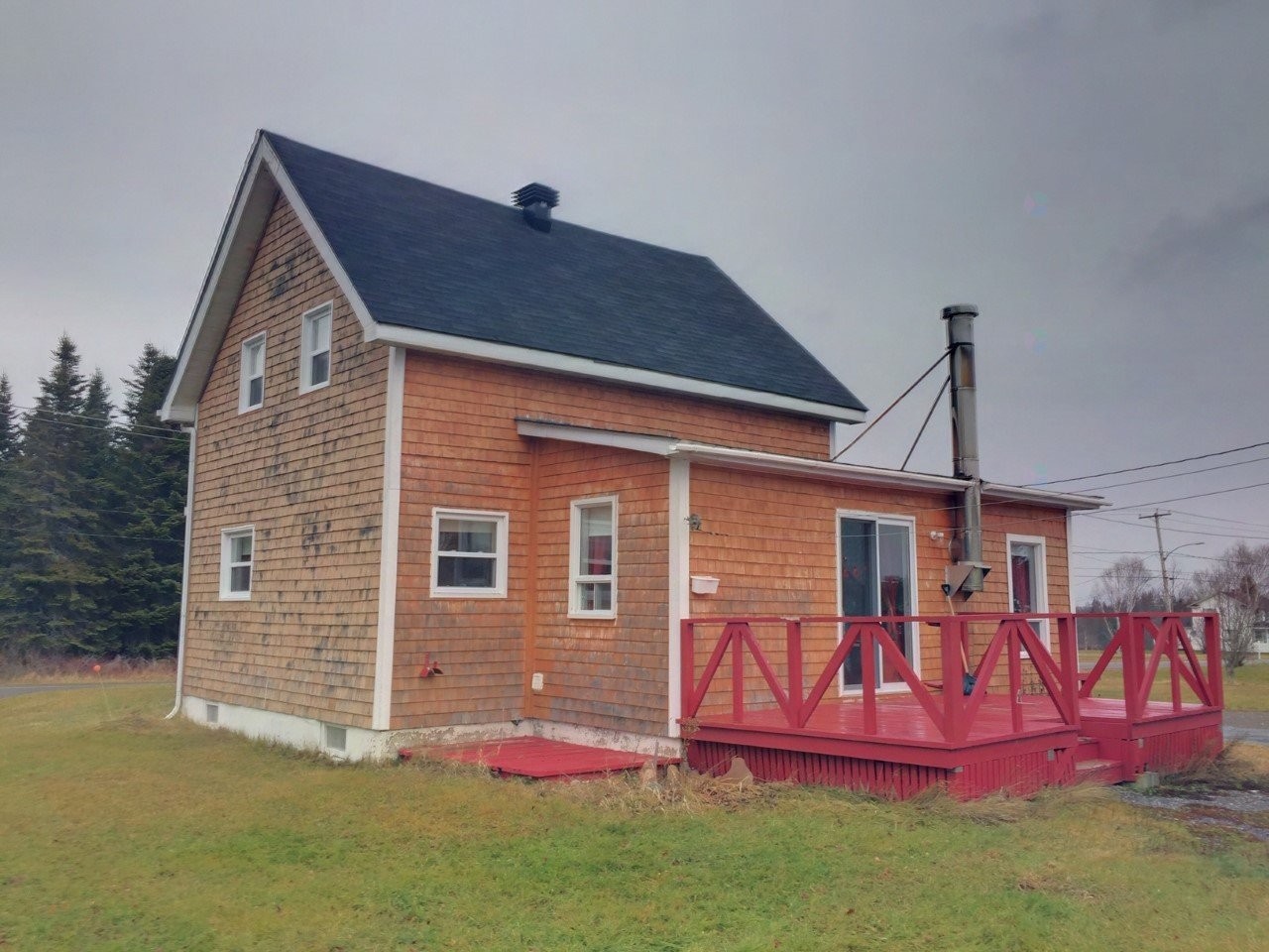 Back of Structure - 32 Av. Duret, Paspébiac, QC - Outdoor With Exterior