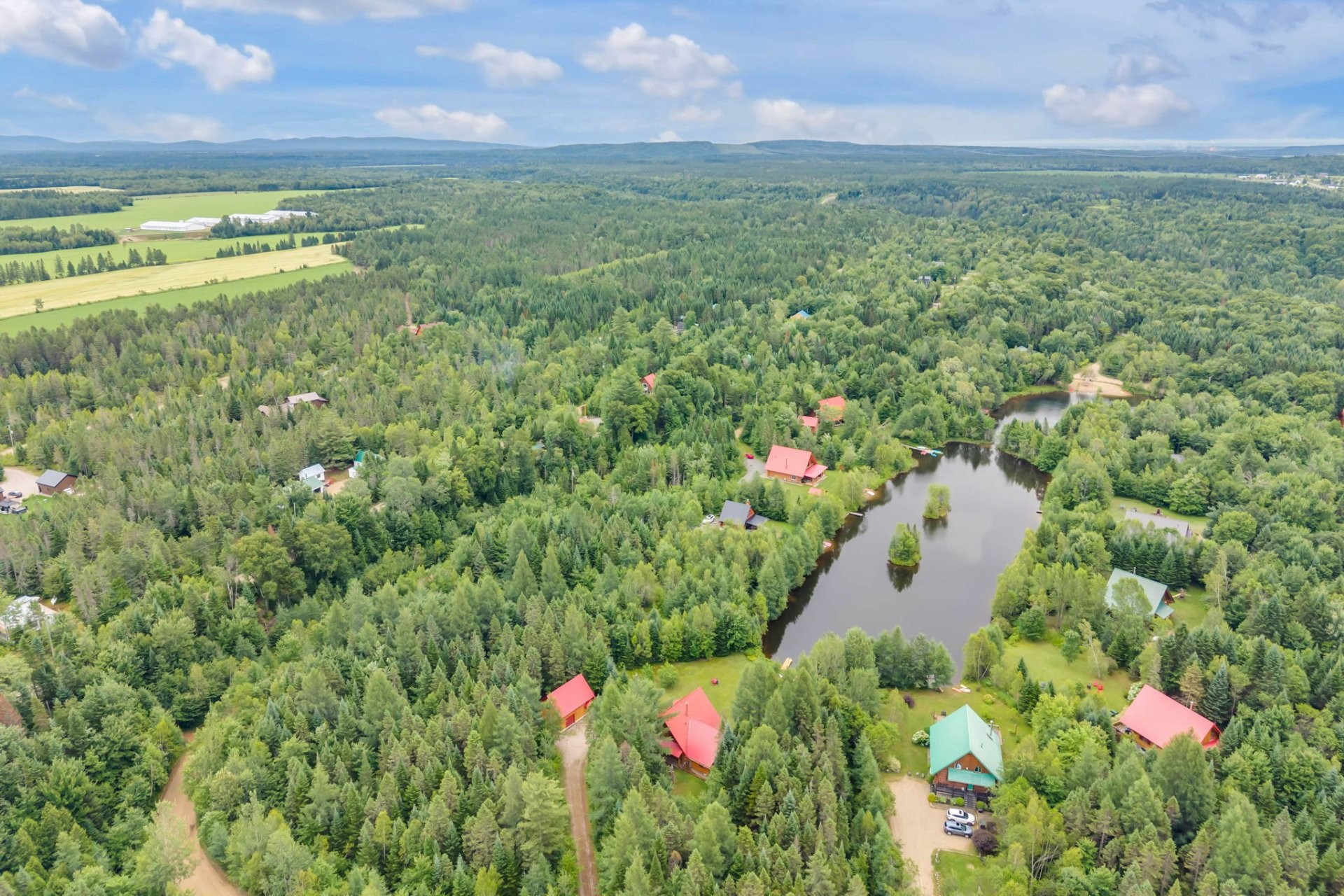 Overall view - Ch. Du Héron, Sainte-Christine-D'Auvergne, QC