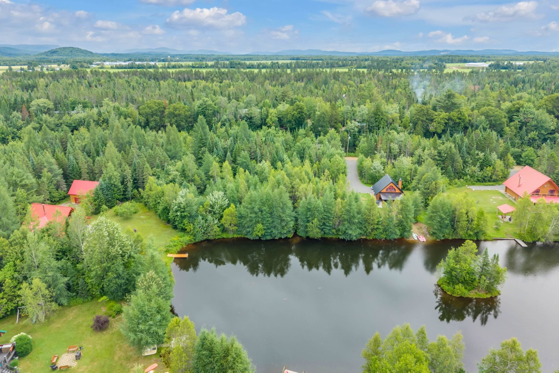 Overall view - Ch. Du Héron, Sainte-Christine-D'Auvergne, QC
