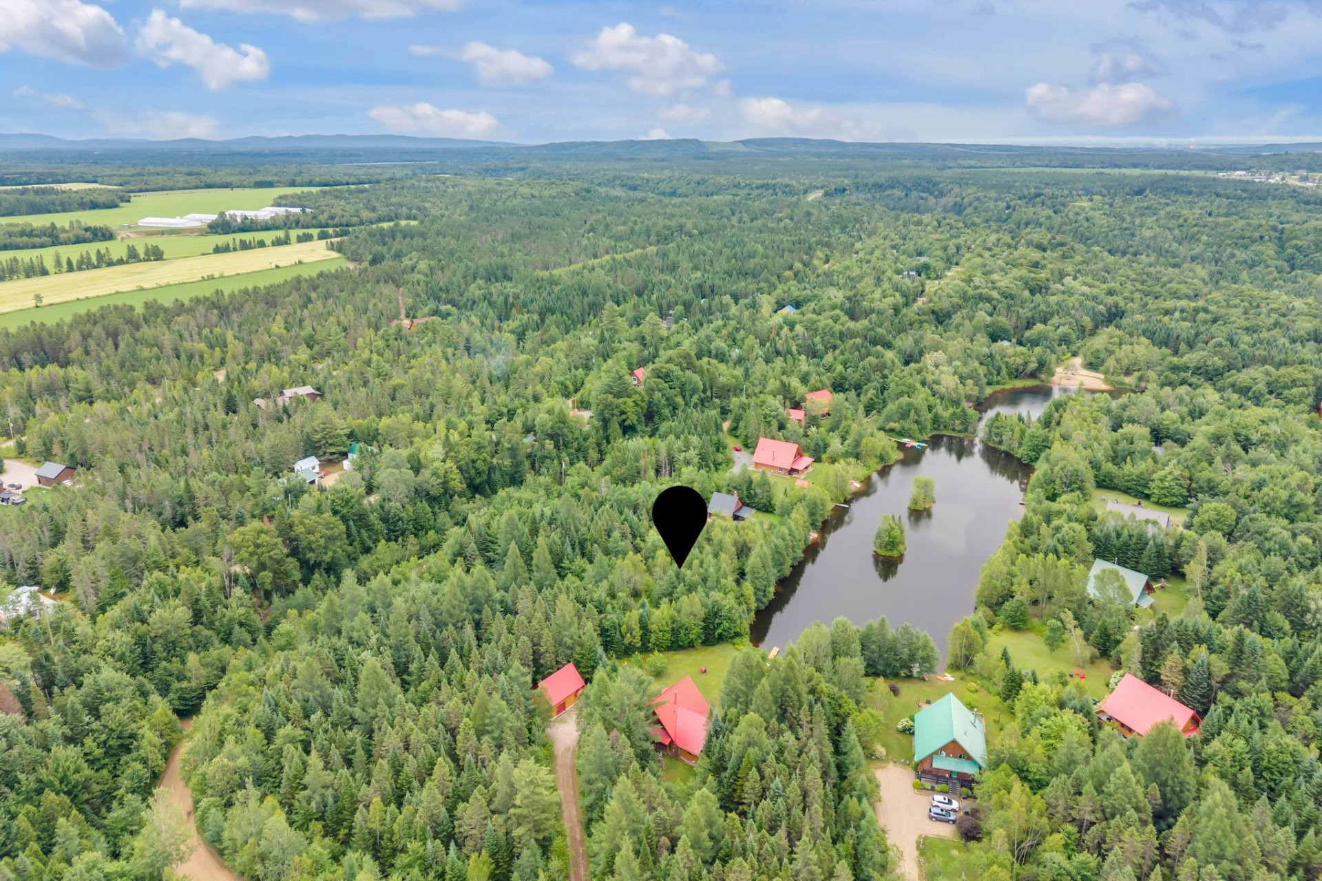 Overall view - Ch. Du Héron, Sainte-Christine-D'Auvergne, QC