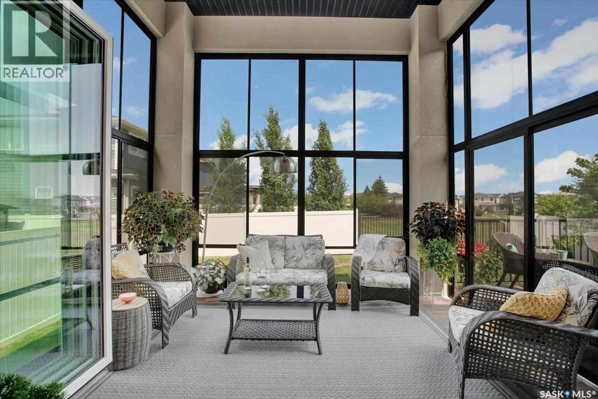 411 Dagnone Terrace, Saskatoon, SK - With Deck Patio Veranda With Exterior