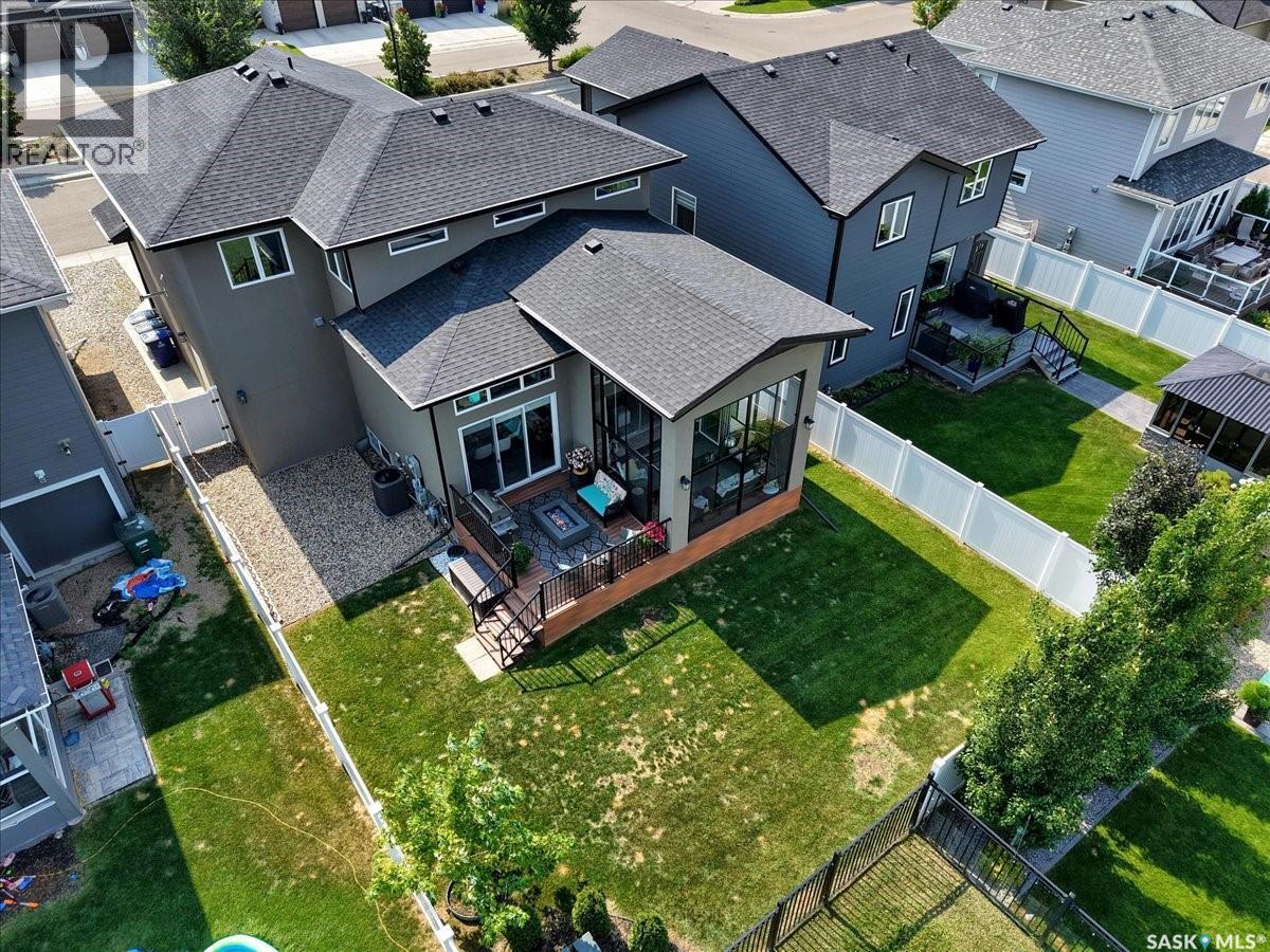 411 Dagnone Terrace, Saskatoon, SK - Outdoor With Deck Patio Veranda