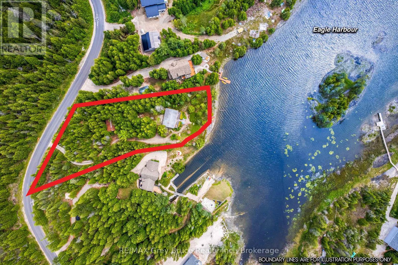 263 Eagle Road, Northern Bruce Peninsula, ON - Outdoor With Body Of Water With View