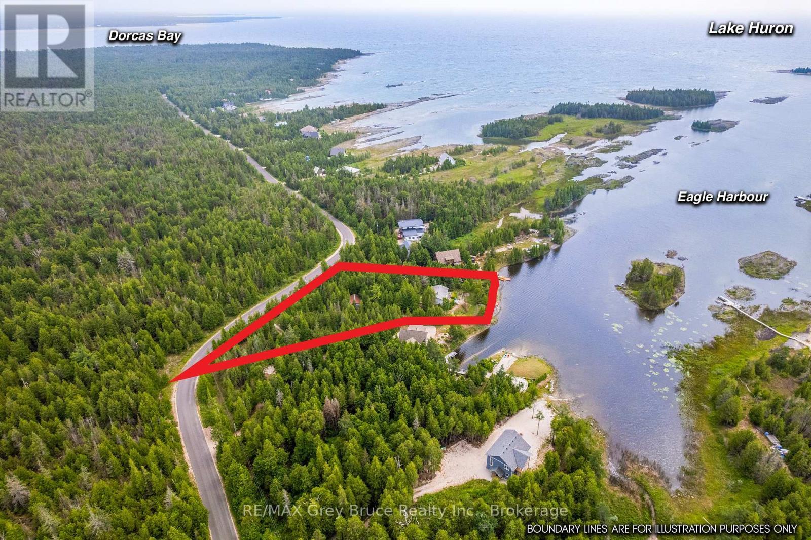 263 Eagle Road, Northern Bruce Peninsula, ON - Outdoor With Body Of Water With View