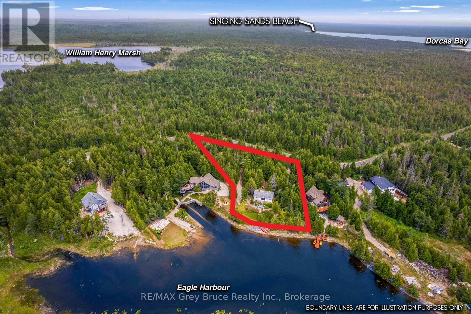 263 Eagle Road, Northern Bruce Peninsula, ON - Outdoor With Body Of Water With View