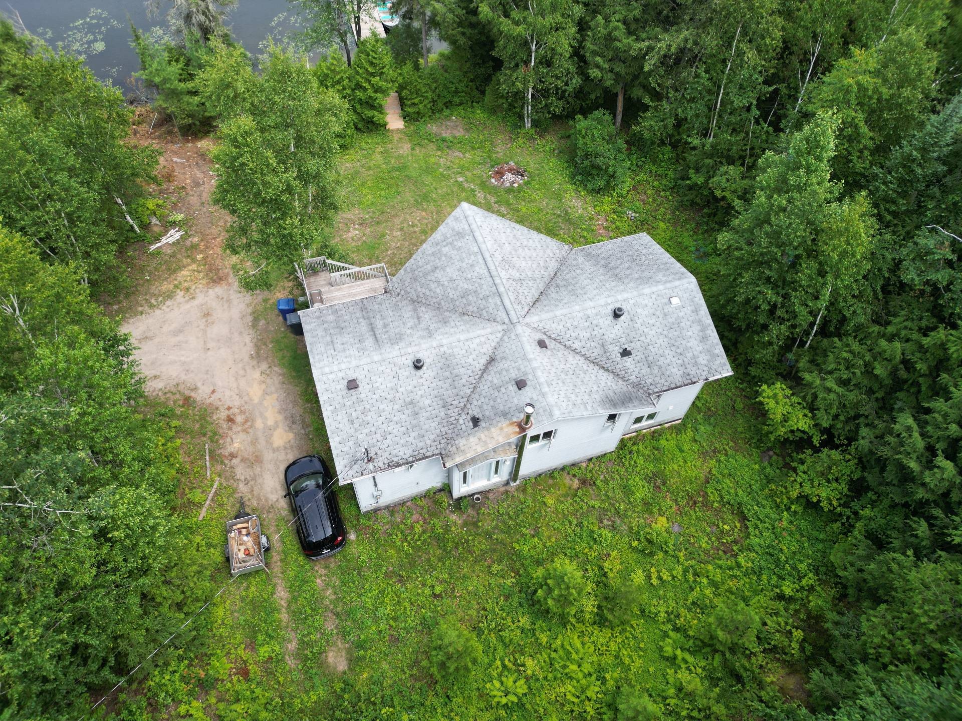 Aerial View - 83 Ch. Hervé-Pigeon, Kipawa, QC - Outdoor