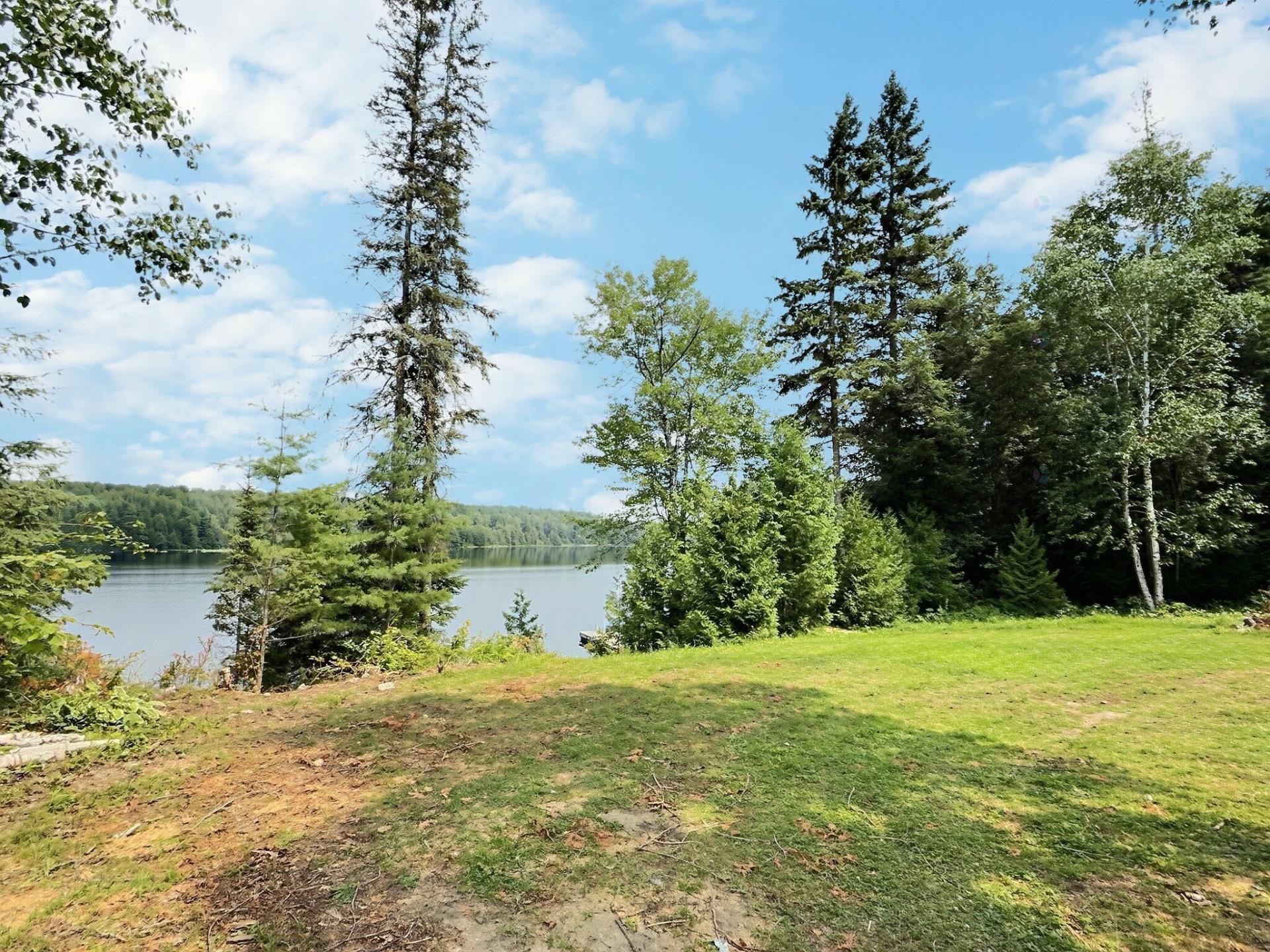 Courtyard - 83 Ch. Hervé-Pigeon, Kipawa, QC - Outdoor With Body Of Water With View