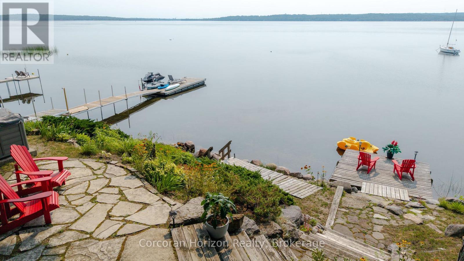 380 Robins Point Road, Tay (Victoria Harbour), ON - Outdoor With Body Of Water