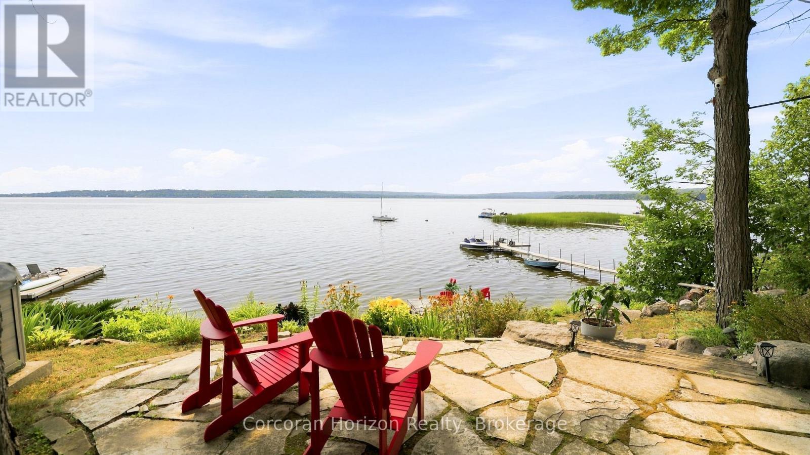 380 Robins Point Road, Tay (Victoria Harbour), ON - Outdoor With Body Of Water With View