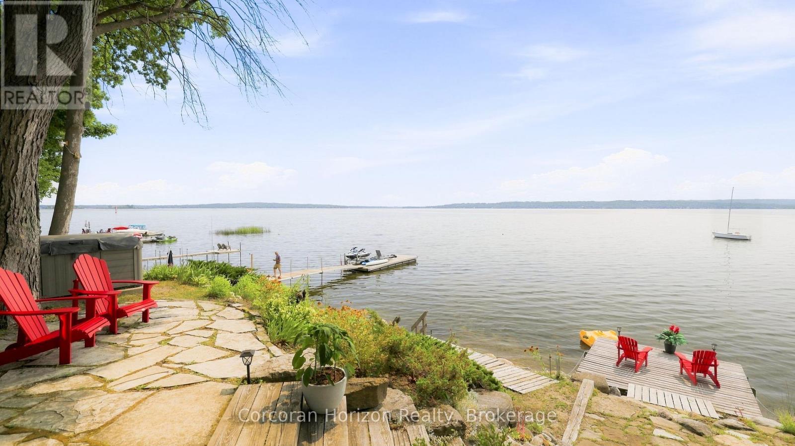 380 Robins Point Road, Tay (Victoria Harbour), ON - Outdoor With Body Of Water With View