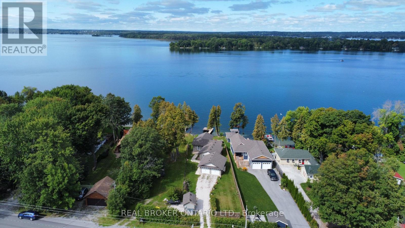 5818 Victoria Park Road, Ramara, ON - Outdoor With Body Of Water With View
