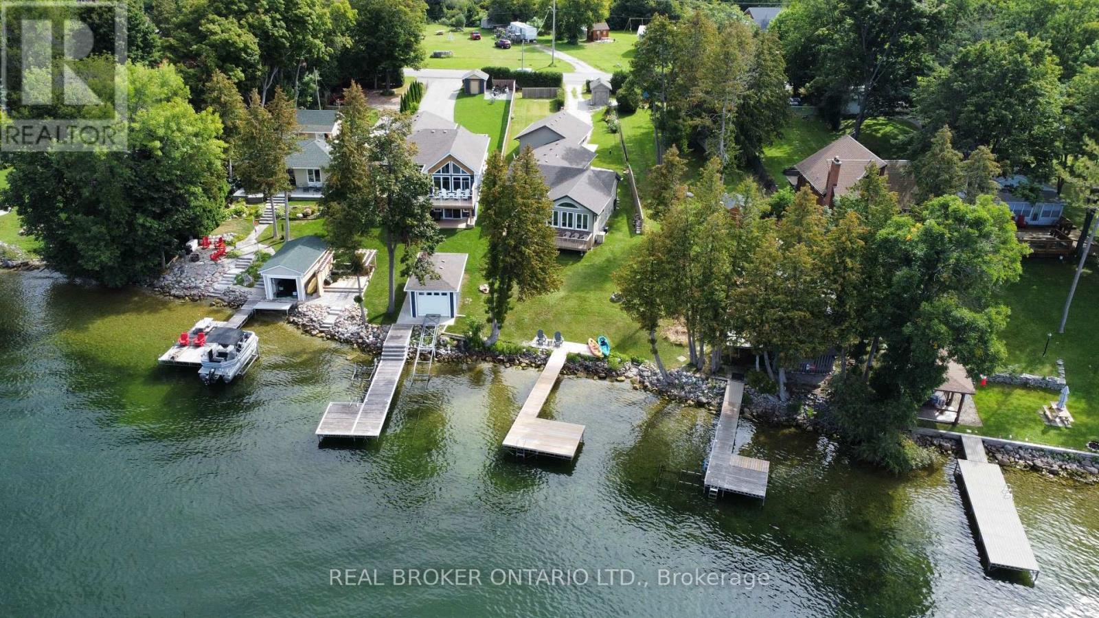 5818 Victoria Park Road, Ramara, ON - Outdoor With Body Of Water With View