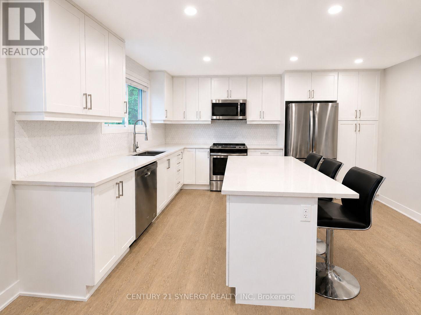 Kitchen Main Level - Colour Enhanced - 26 Turtleback Way, Ottawa, ON - Indoor Photo Showing Kitchen