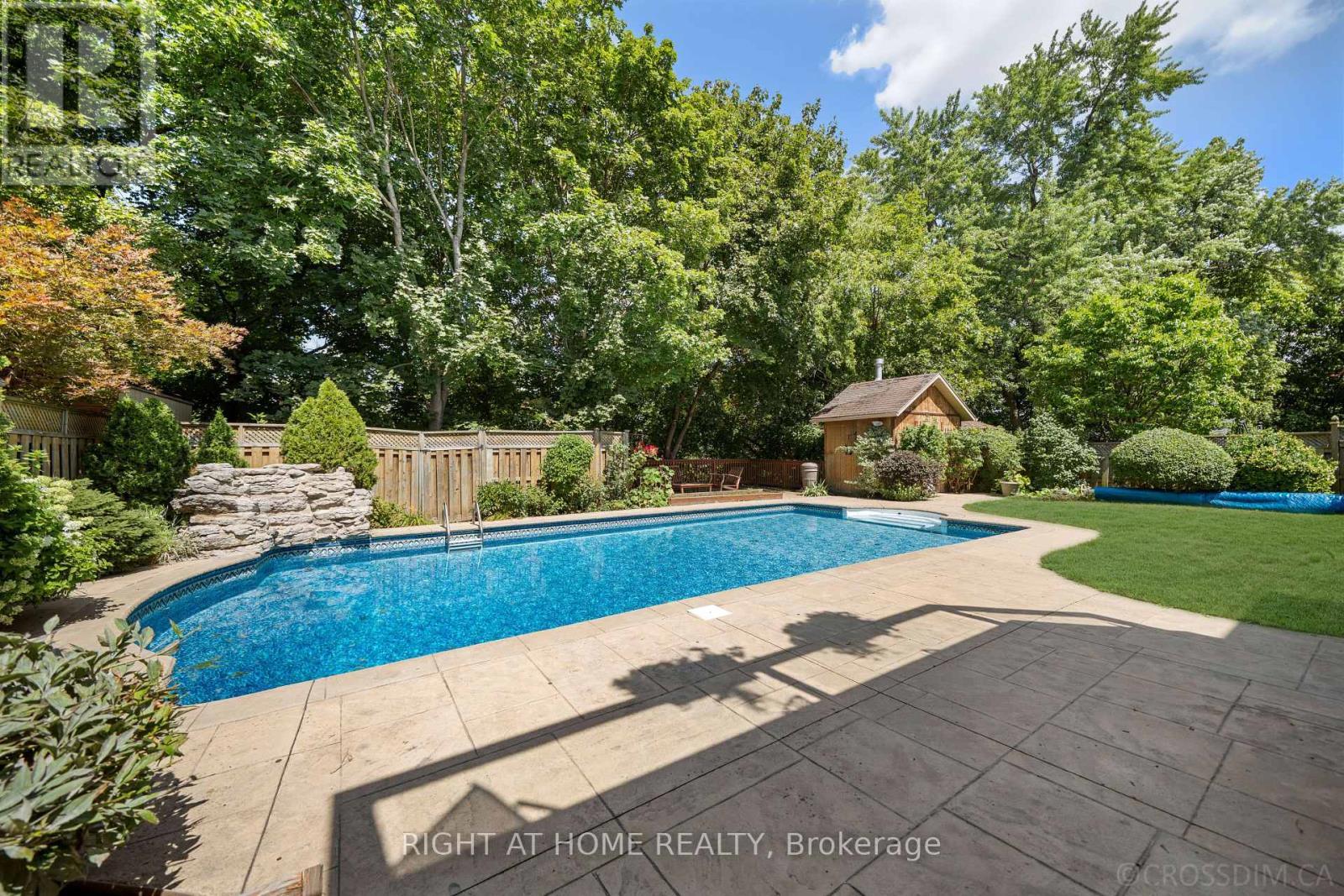 39 Grovetree Road, Toronto, ON - Outdoor With In Ground Pool With Backyard