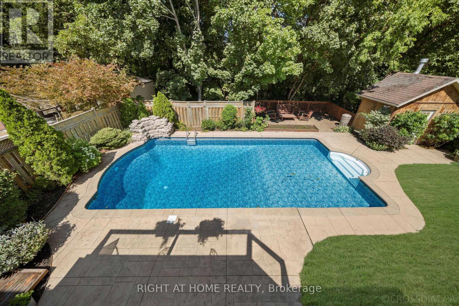 39 Grovetree Road, Toronto, ON - Outdoor With In Ground Pool With Backyard