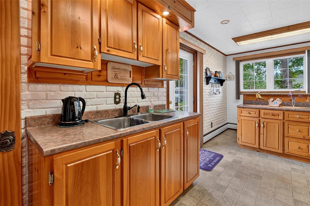 336 Water Street, Harbour Grace, NL - Indoor Photo Showing Kitchen With Double Sink