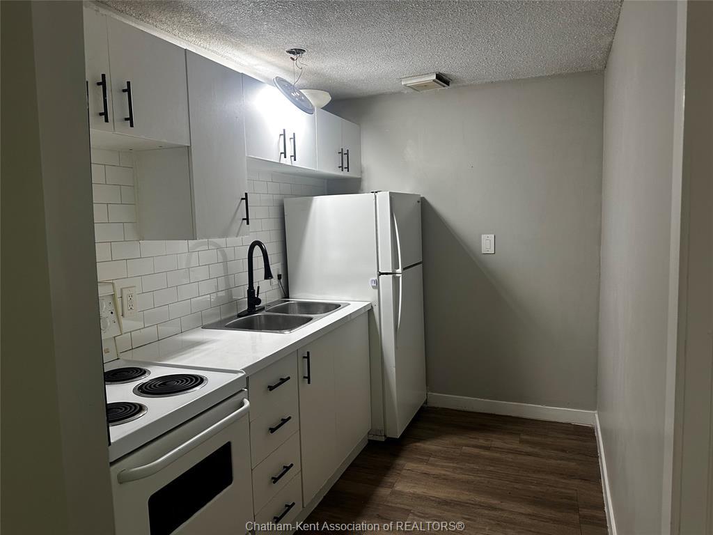 20-89 Sheldon Avenue, Chatham, ON - Indoor Photo Showing Kitchen With Double Sink