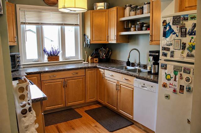 327 Machray Ave, Winnipeg, MB - Indoor Photo Showing Kitchen With Double Sink