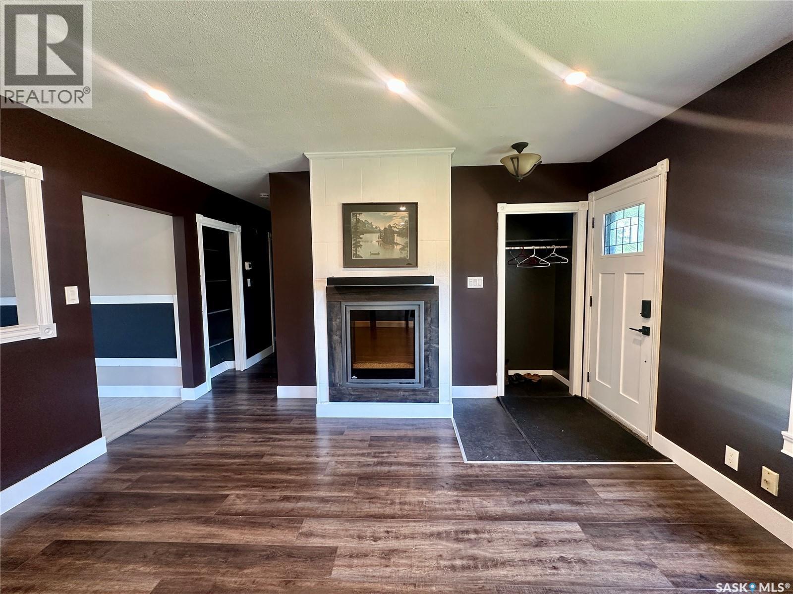 104 Johnston Crescent, Canora, SK - Indoor With Fireplace