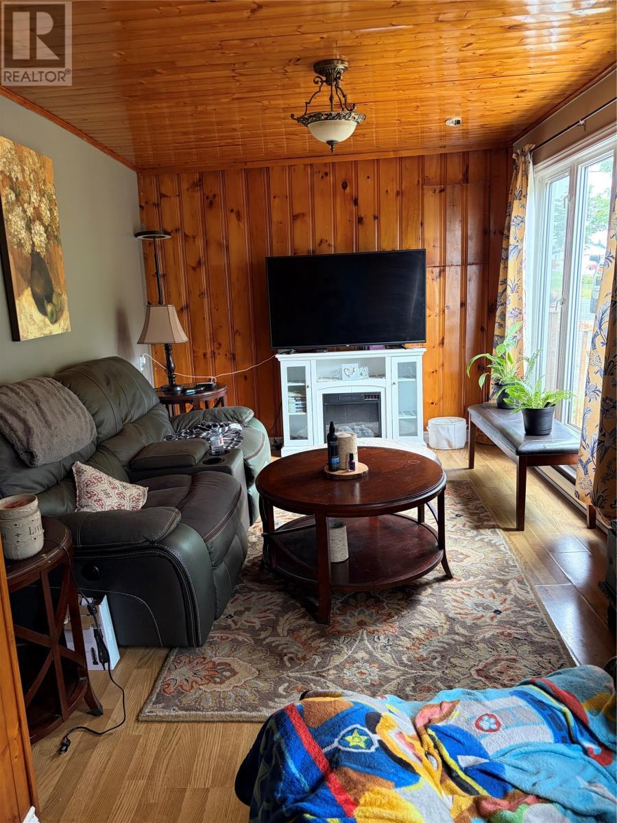 97 Long Pond Road, Georgetown, NL - Indoor Photo Showing Living Room With Fireplace