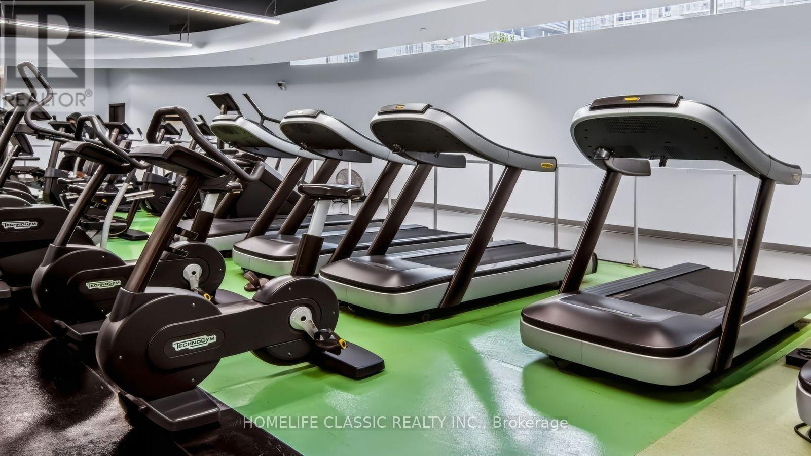 3508 - 10 Navy Wharf Court, Toronto, ON - Indoor Photo Showing Gym Room