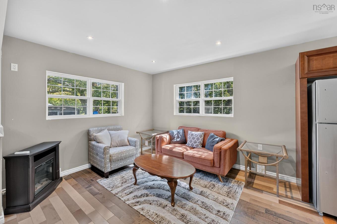 938 Weymouth Falls Road, Weymouth Falls, NS - Indoor Photo Showing Living Room With Fireplace