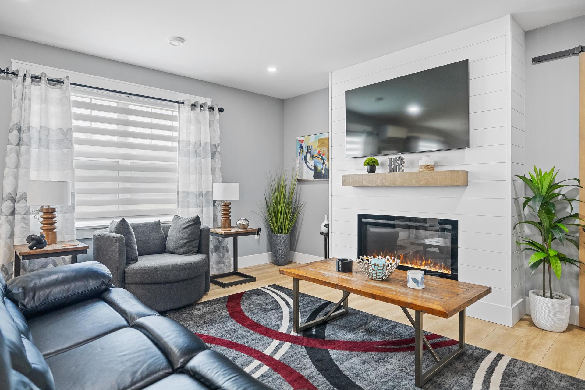 106 Kindred Avenue, Charlottetown, PE - Indoor Photo Showing Living Room With Fireplace