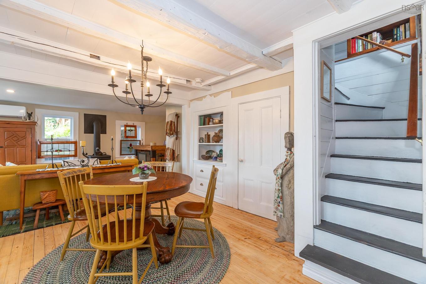 857 Granville Road, Victoria Beach, NS - Indoor Photo Showing Dining Room