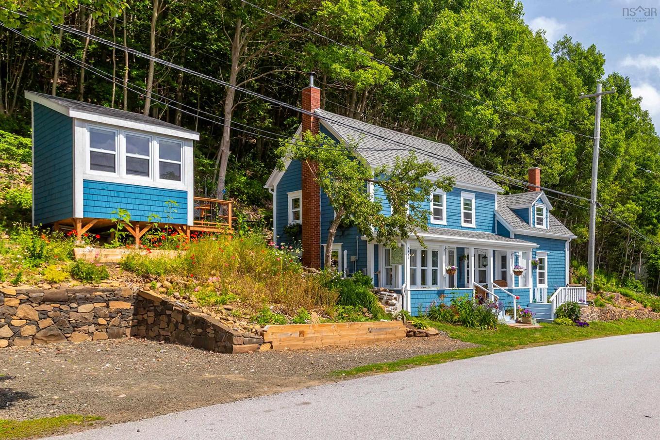 857 Granville Road, Victoria Beach, NS - Outdoor With Facade