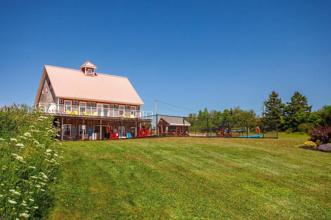 22 170 Schoolhouse Lane, Stanley Bridge, PE - Outdoor With Deck Patio Veranda