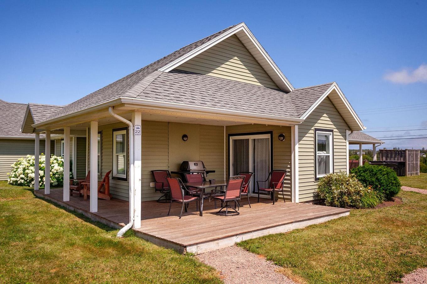 22 170 Schoolhouse Lane, Stanley Bridge, PE - Outdoor With Deck Patio Veranda