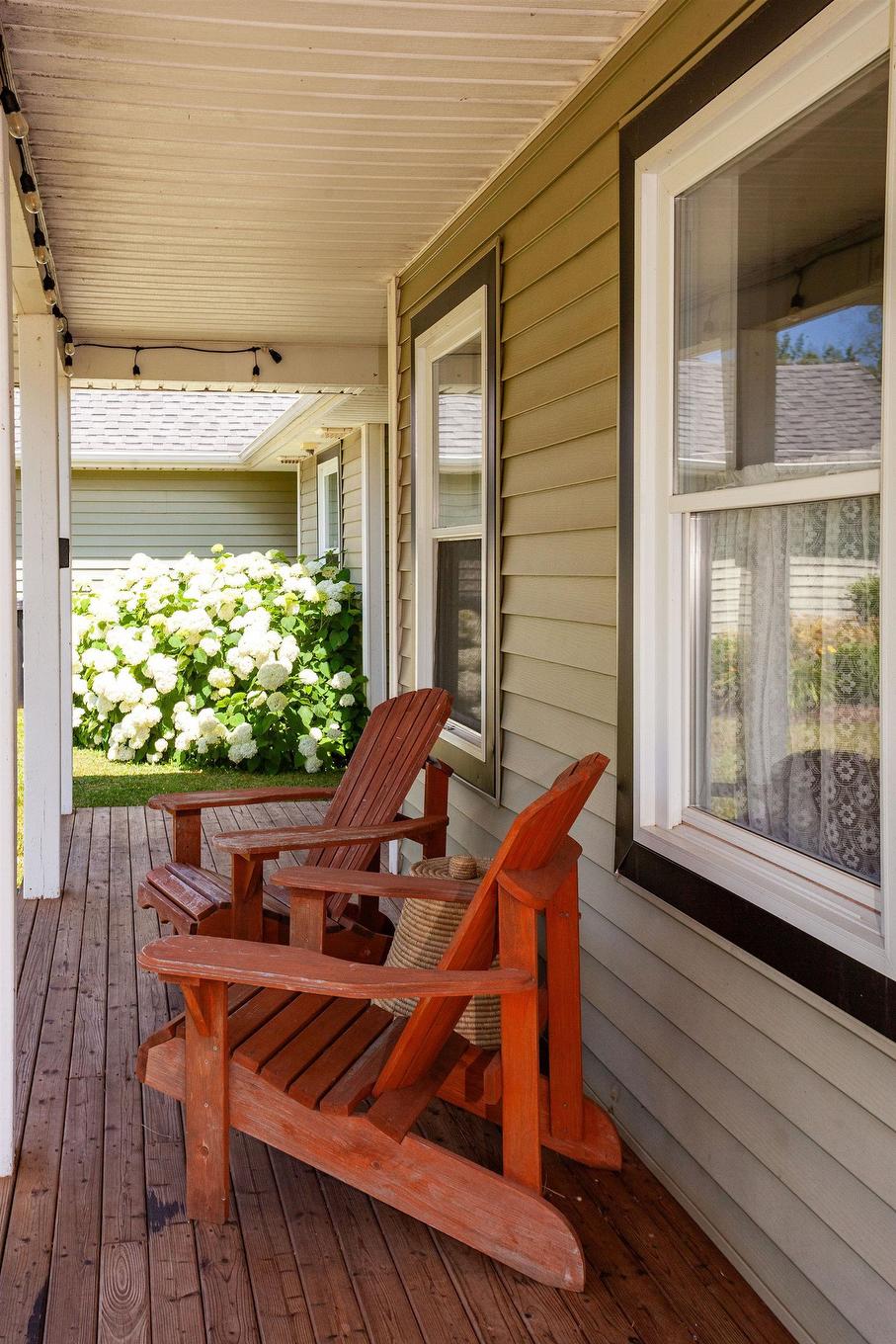 22 170 Schoolhouse Lane, Stanley Bridge, PE - Outdoor With Deck Patio Veranda With Exterior