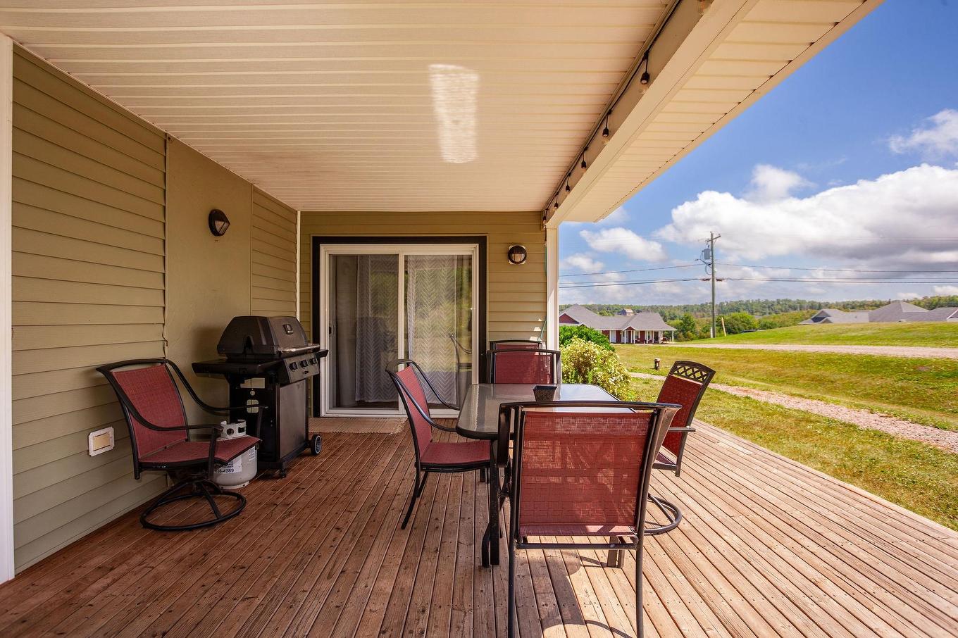 22 170 Schoolhouse Lane, Stanley Bridge, PE - Outdoor With Deck Patio Veranda With Exterior