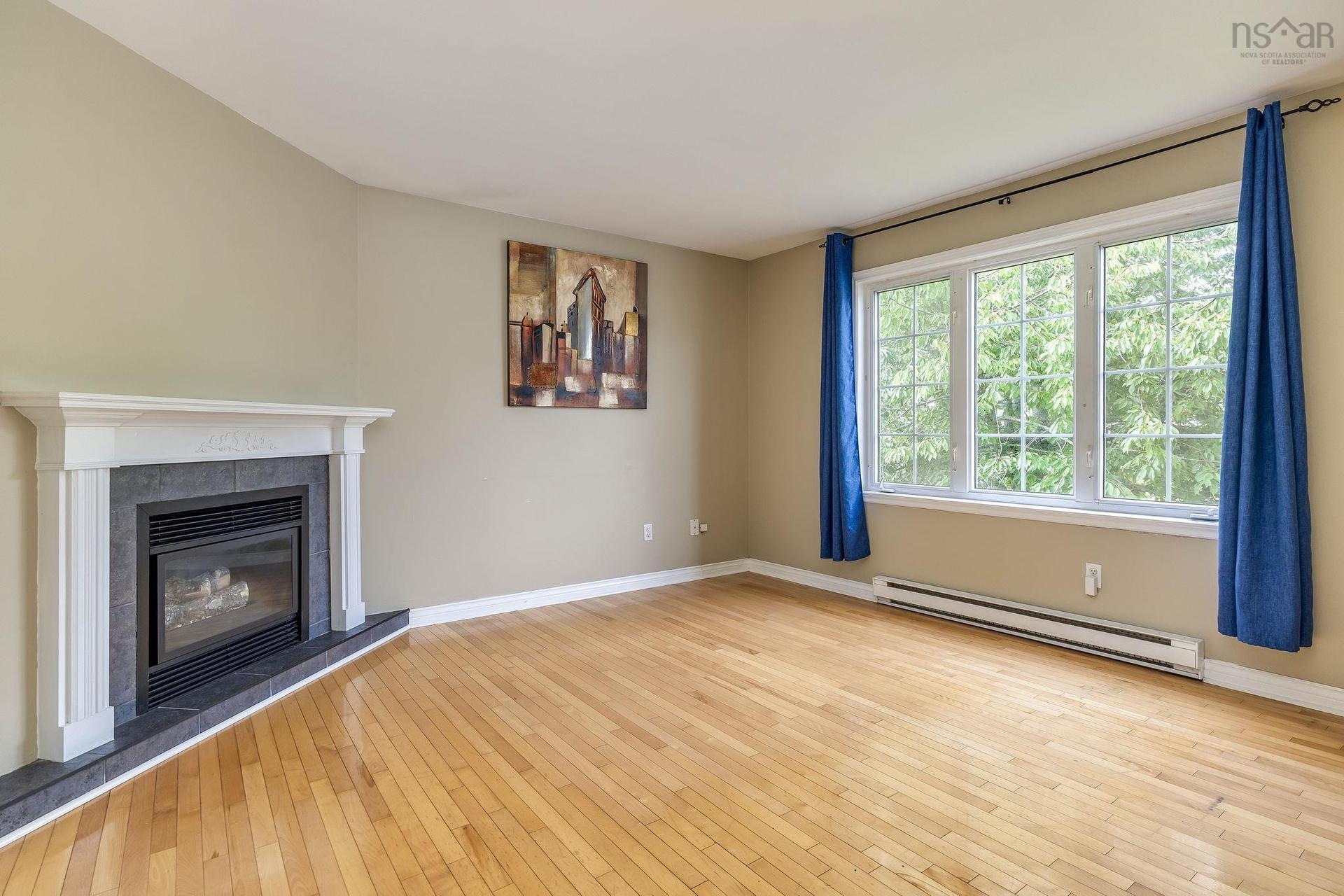 1 Jeep Crescent, Eastern Passage, NS - Indoor Photo Showing Living Room With Fireplace