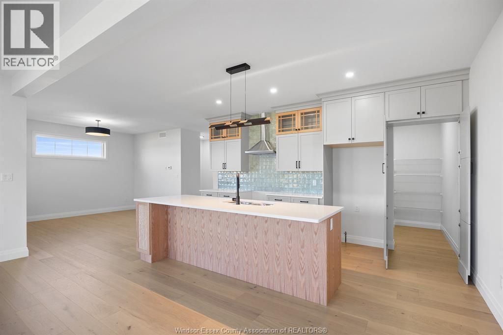 111 Erie Isle Court, Amherstburg, ON - Indoor Photo Showing Kitchen With Double Sink