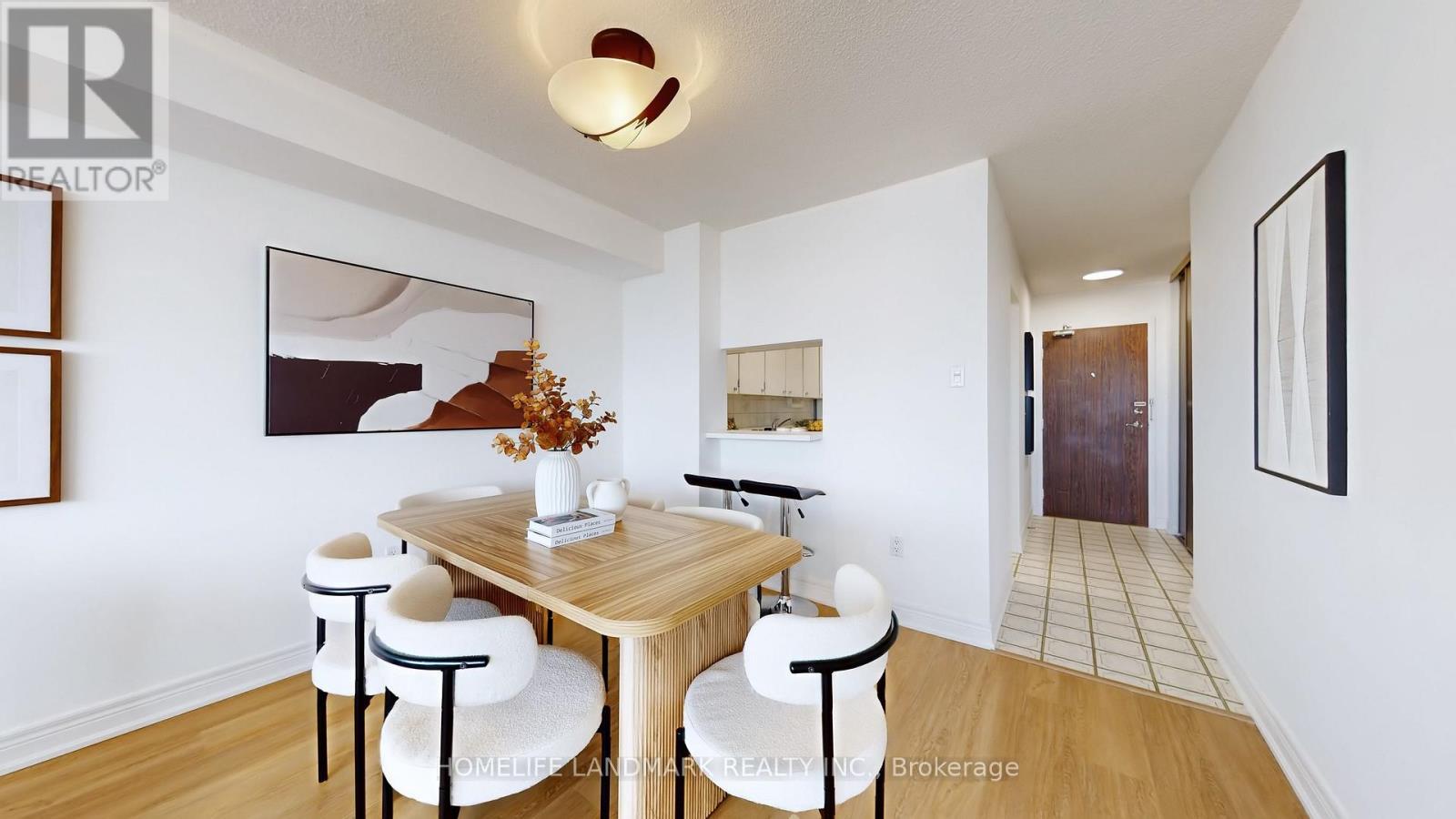 1907 - 2365 Kennedy Road, Toronto, ON - Indoor Photo Showing Dining Room