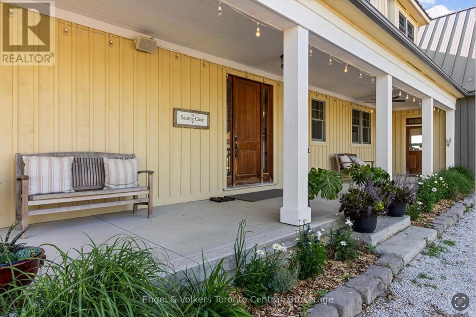 385073 4Th Conc A Road, Grey Highlands, ON - Outdoor With Deck Patio Veranda