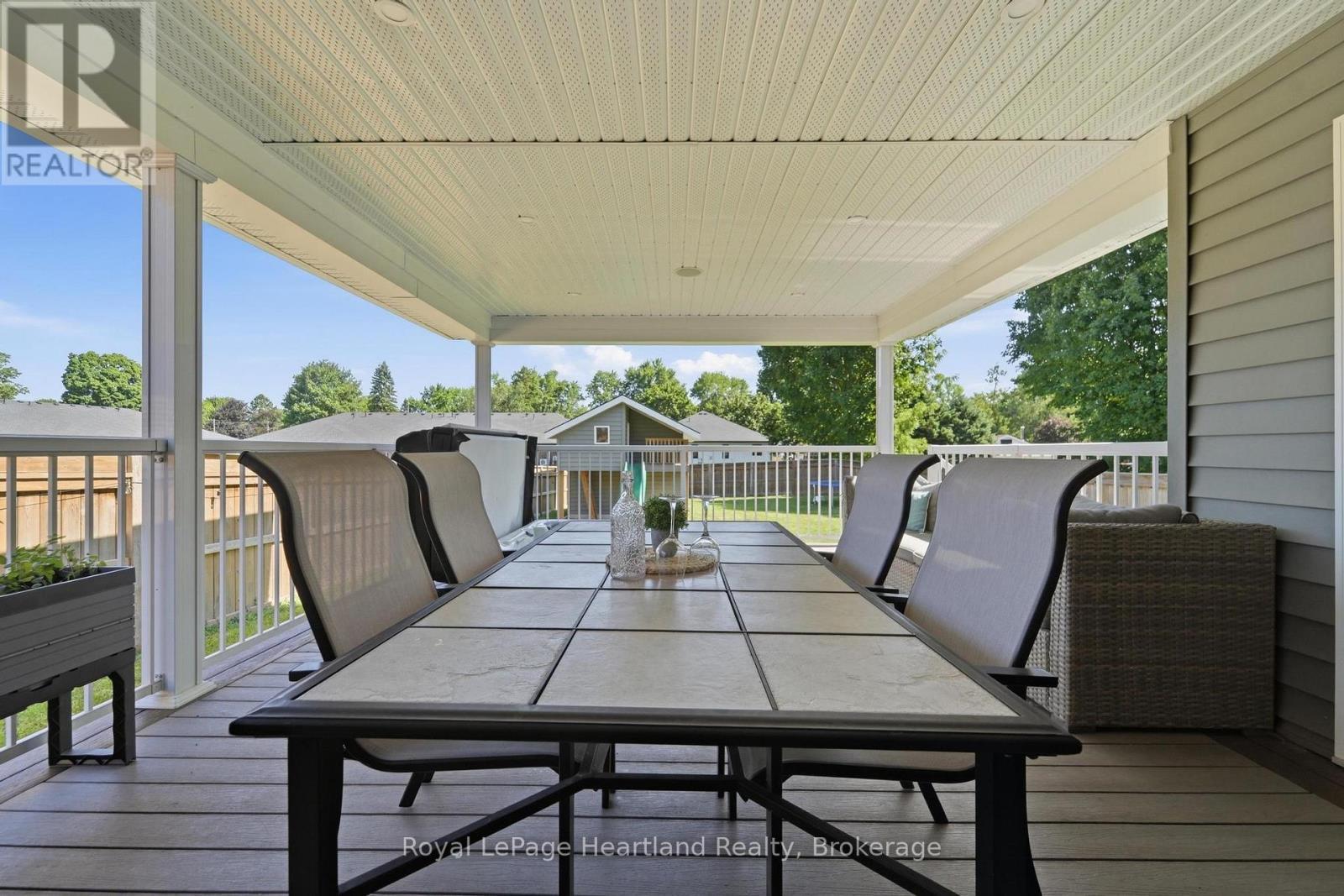250 Wellington Street, North Huron (Blyth), ON - Outdoor With Deck Patio Veranda With Exterior