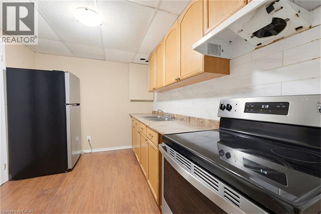 459 Dicenzo Drive, Hamilton, ON - Indoor Photo Showing Kitchen With Double Sink