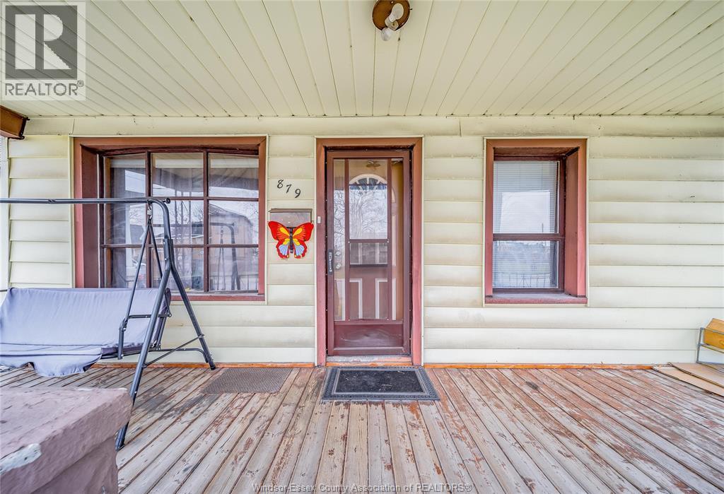 879 Felix Avenue, Windsor, ON - Outdoor With Deck Patio Veranda With Exterior