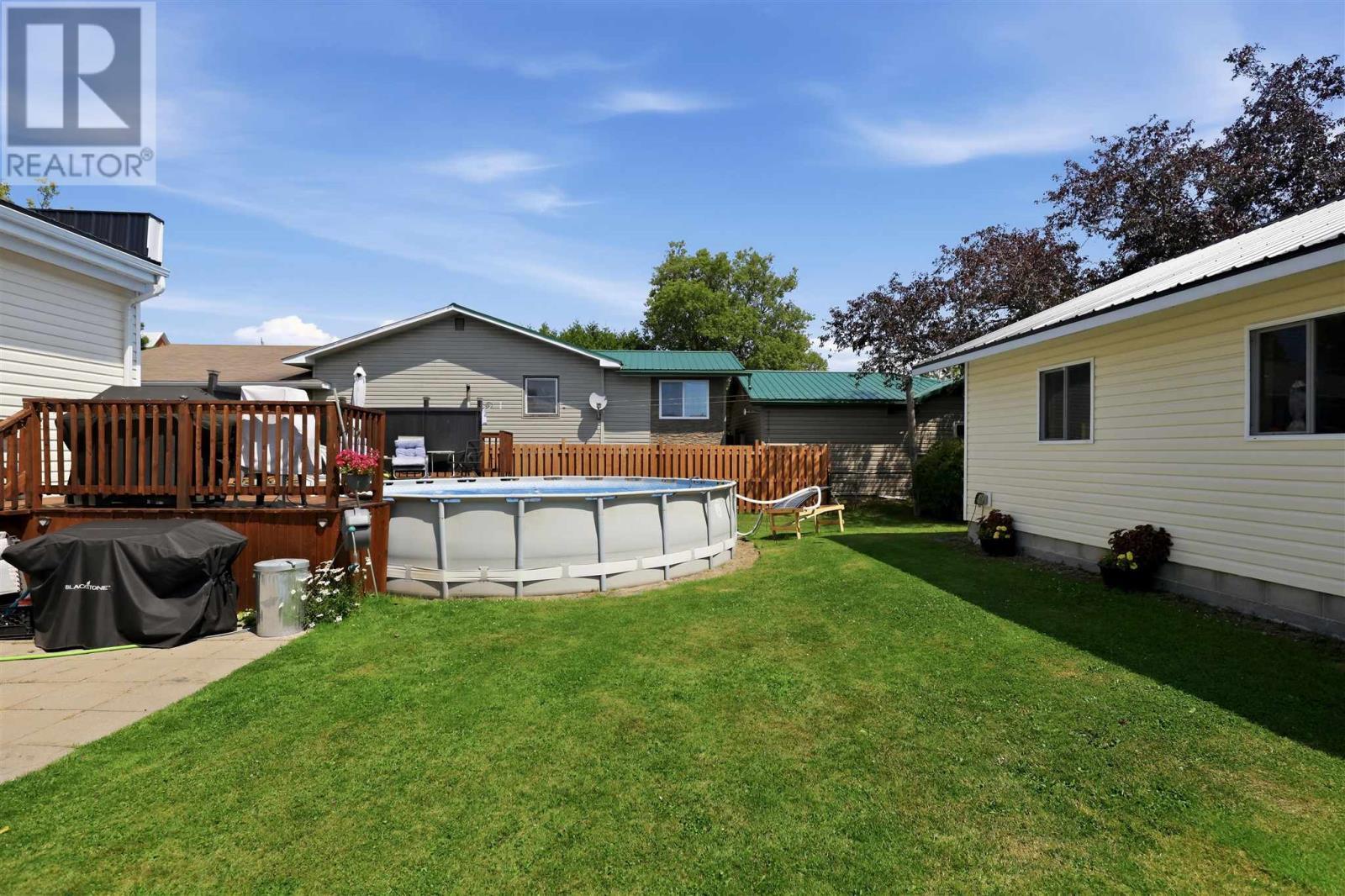 219 Main St, Thessalon, ON - Outdoor With Above Ground Pool With Exterior