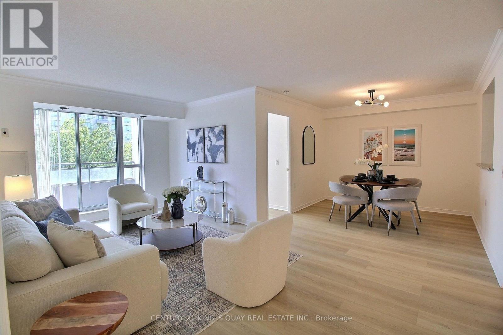 708 - 2628 Mccowan Road, Toronto, ON - Indoor Photo Showing Living Room