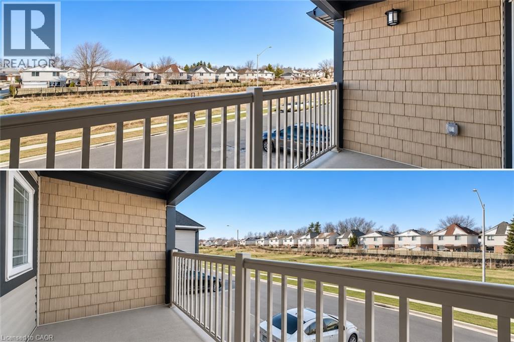 44 Harrison Drive, Cambridge, ON - Outdoor With Balcony With Exterior