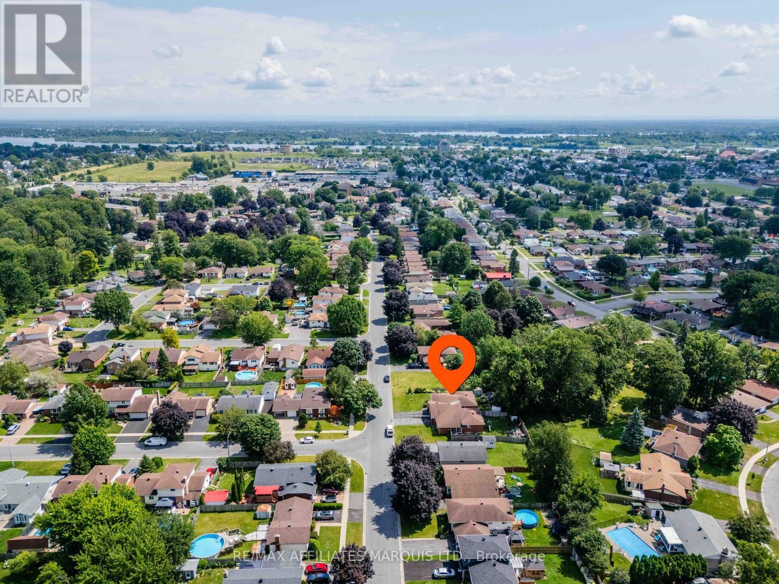 709 Champlain Drive, Cornwall, ON - Outdoor With View
