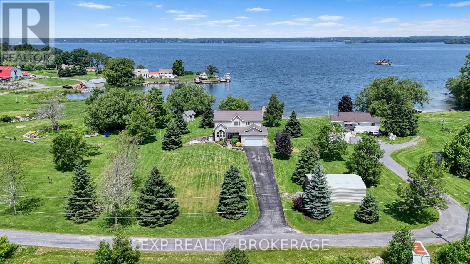26 Boxen Harbour Lane, Frontenac Islands (Wolfe Island), ON - Outdoor With Body Of Water With View