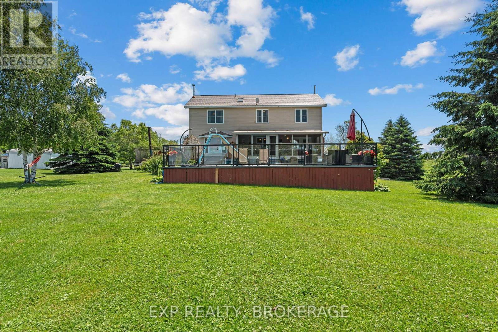 26 Boxen Harbour Lane, Frontenac Islands (Wolfe Island), ON - Outdoor With Deck Patio Veranda