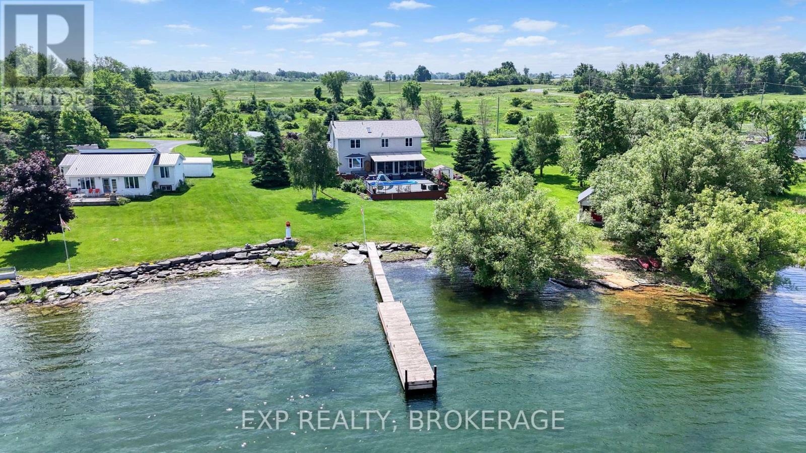 26 Boxen Harbour Lane, Frontenac Islands (Wolfe Island), ON - Outdoor With Body Of Water With View