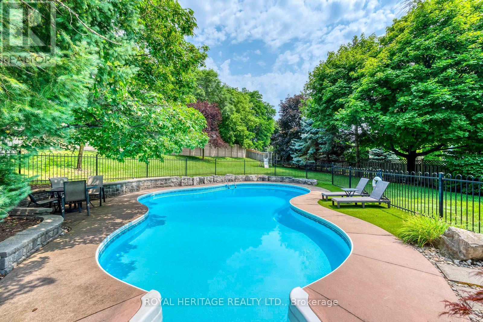 1451 Ravensmoor Crescent, Mississauga, ON - Outdoor With In Ground Pool With Backyard